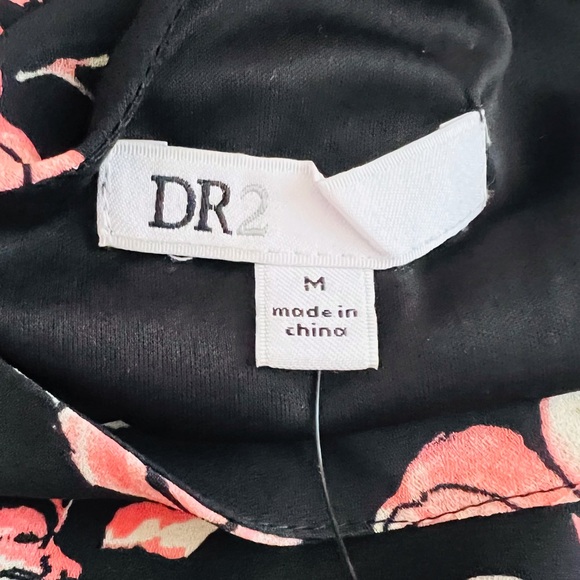 DR2 Daniel Rainn Nordstrom One Shoulder Dress A line Floral lightweight Sz M - Picture 12 of 13